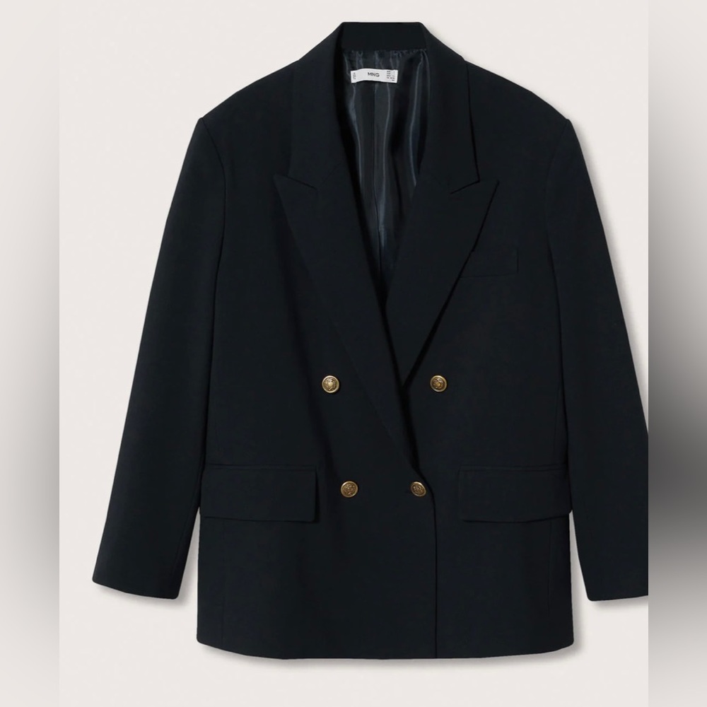 Mango Double Breasted Blazer